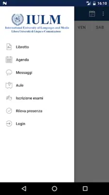 IULM Lezioni android App screenshot 2